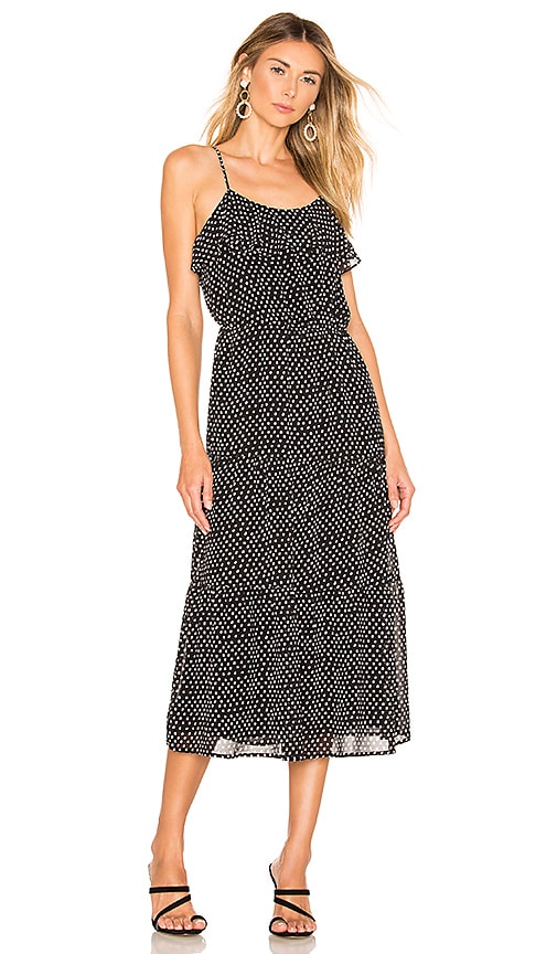 House of Harlow 1960 X REVOLVE Mariam Dress in Black & White Dot | REVOLVE