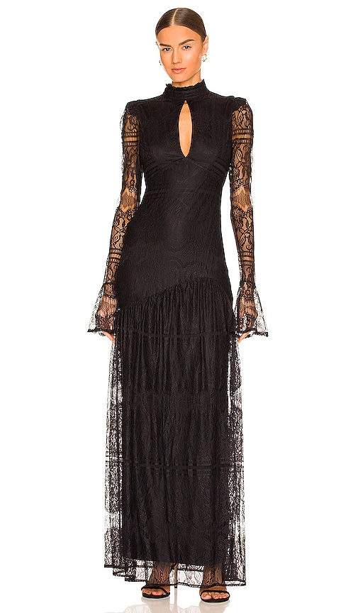 House of Harlow 1960 x REVOLVE Vianka Maxi Dress in Black