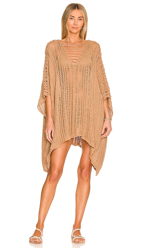 House Of Harlow 1960 X Revolve Ainslie Dress In Tan