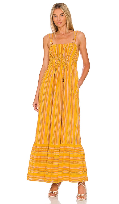 Yellow hot sale dress revolve