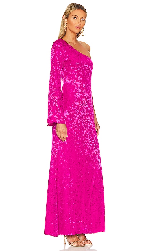 Shop House Of Harlow 1960 X Revolve Ulrich Maxi Dress In Fuchsia