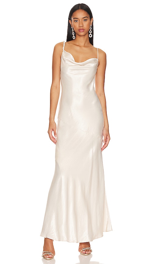 House Of Harlow 1960 Irolo X Revolve Maxi Dress In Ivory