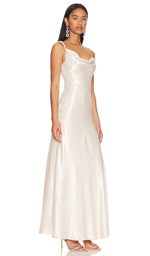 Shop House Of Harlow 1960 Irolo X Revolve Maxi Dress In Ivory
