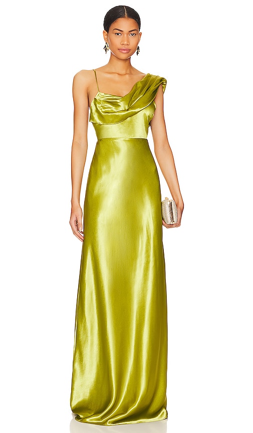 House Of Harlow 1960 X Revolve Antonia Gown In Green