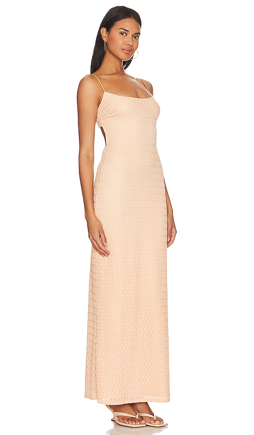 Shop House Of Harlow 1960 X Revolve Nieto Maxi Dress In Peach