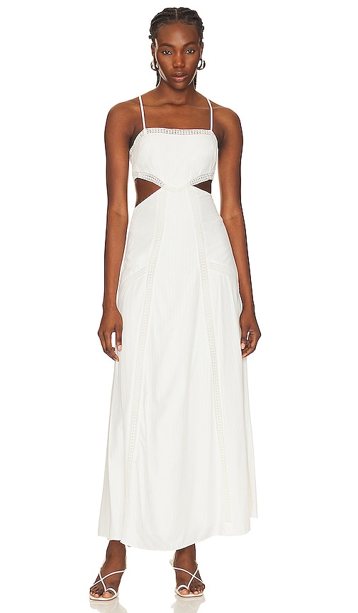 House Of Harlow 1960 X Revolve Destino Maxi Dress In Ivory