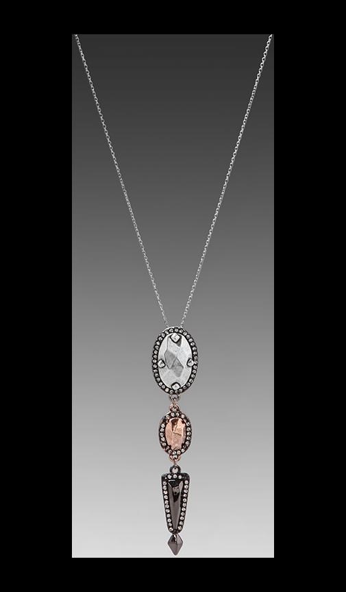 House of Harlow Rif Rebble Pendant Necklace