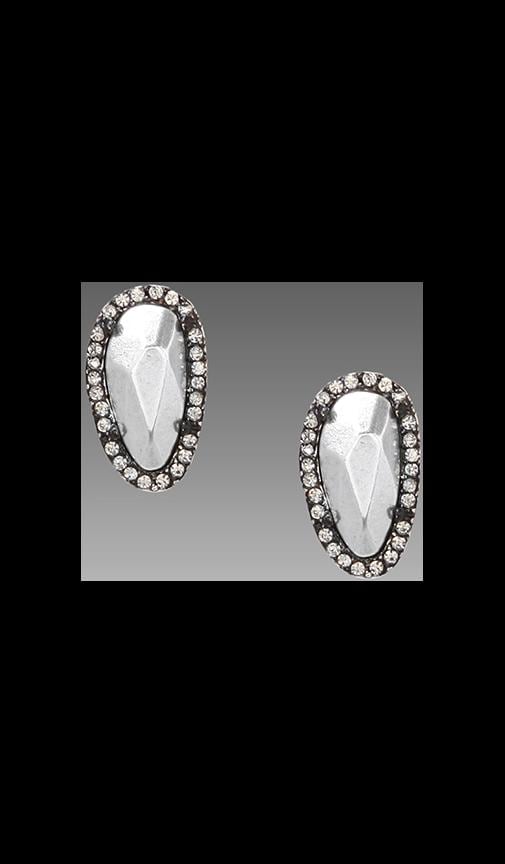 House of Harlow Rif Pebble Stud Earrings
