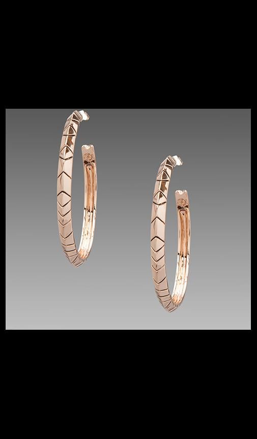 House of Harlow Tribal Hoop Earrings
