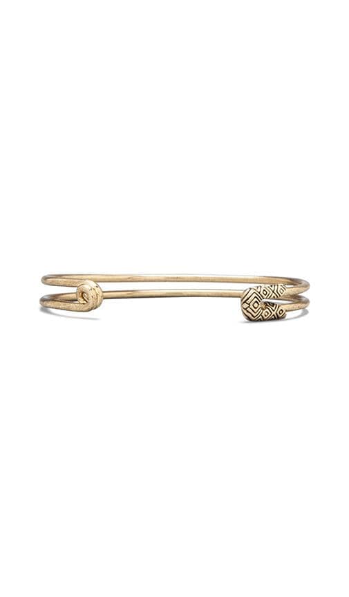 House of Harlow Safety Pin Stack Bracelet