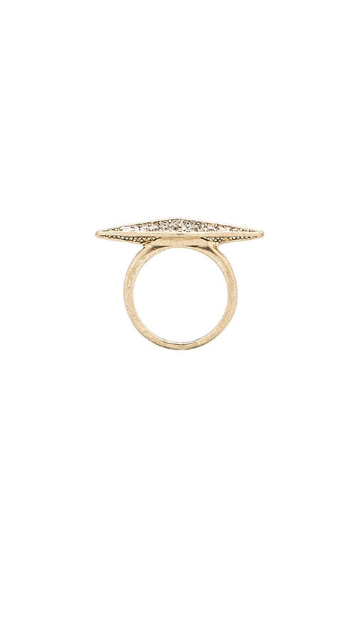 House of Harlow Sparkling Marquis Ring