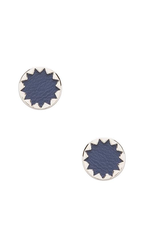 House of Harlow Sunburst Button Earrings