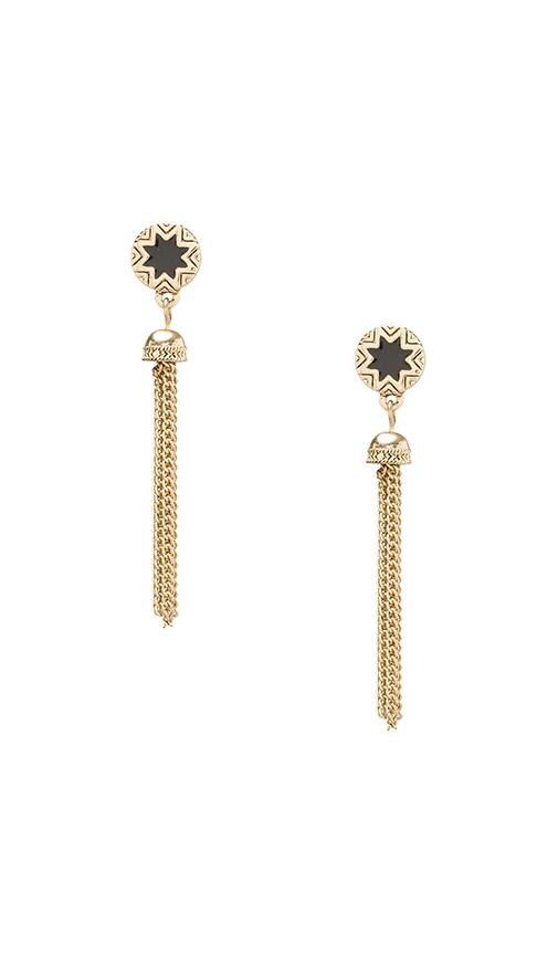 House of Harlow Sunburst Tassel Earrings