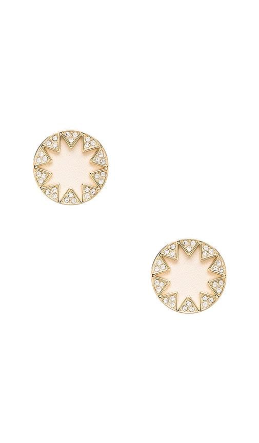House of Harlow Sunburst Pave Earrings