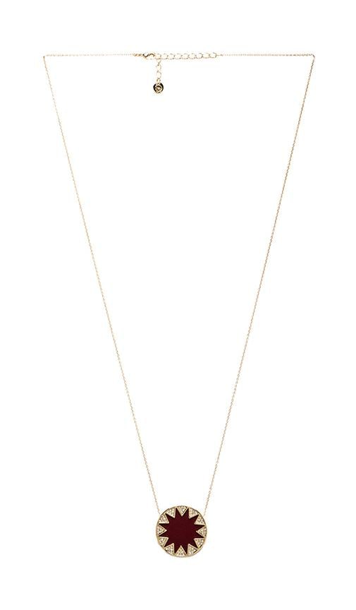 House of Harlow Medium Pave Sunburst Necklace