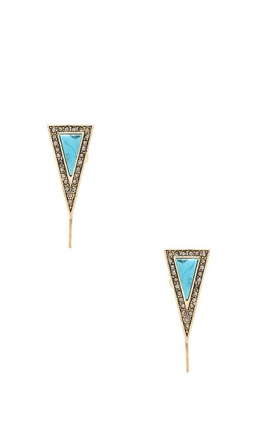 House of Harlow Acute Earrings
