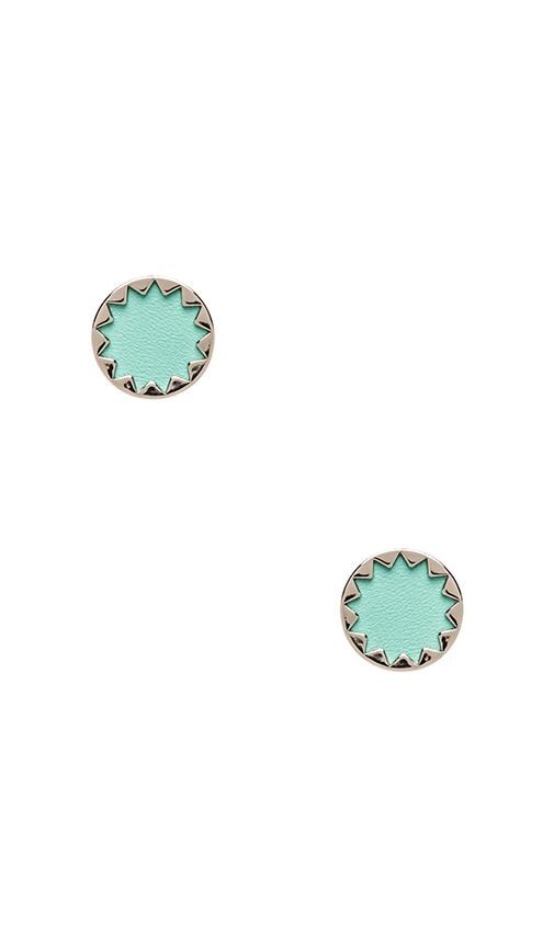 House of Harlow Sunburst Button Earrings