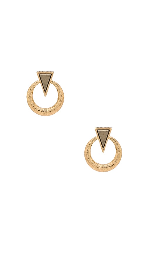 House of Harlow Hymn To Selene Door Knocker Earring