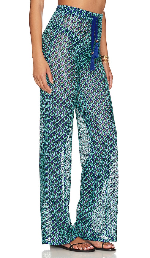 Shop House Of Harlow 1960 X Revolve Saskia Pant In Blue Multi