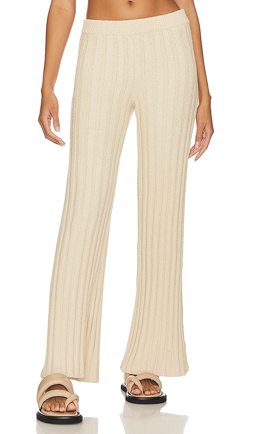 House Of Harlow 1960 X Revolve Ilaria Boucle Trousers In Cream