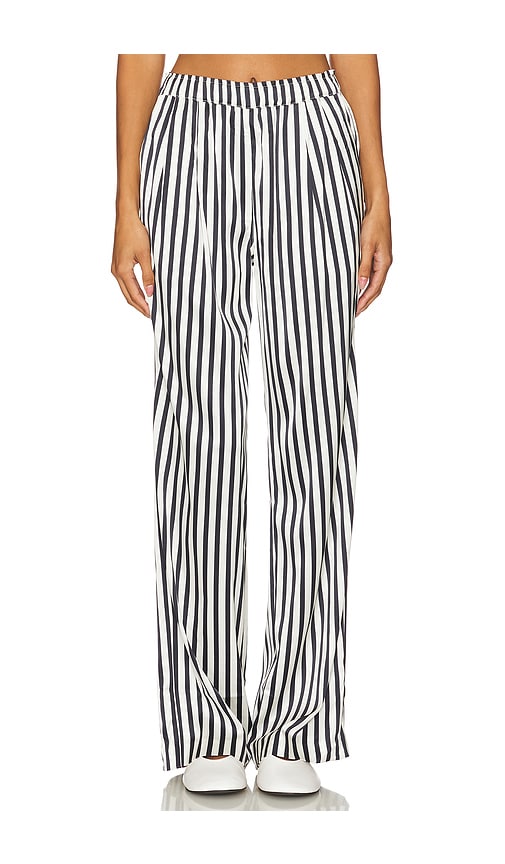 Shop House Of Harlow 1960 Orla Pant In 블랙 & 화이트 스트라이프