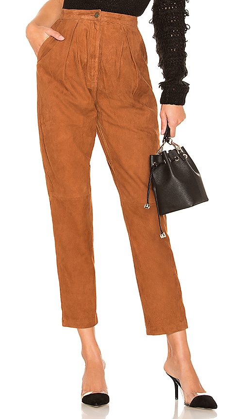 x REVOLVE Axel Suede Pant