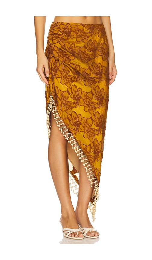 House Of Harlow 1960 X Revolve Gema Midi Skirt In Brown