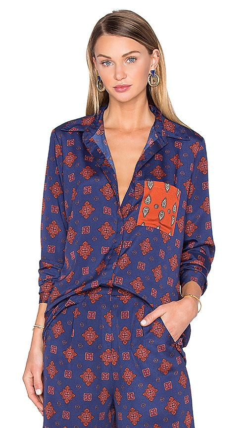 x REVOLVE Cyndee Classic Button Down