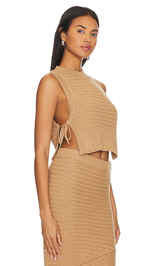 Shop House Of Harlow 1960 X Revolve Lilja Top In Camel