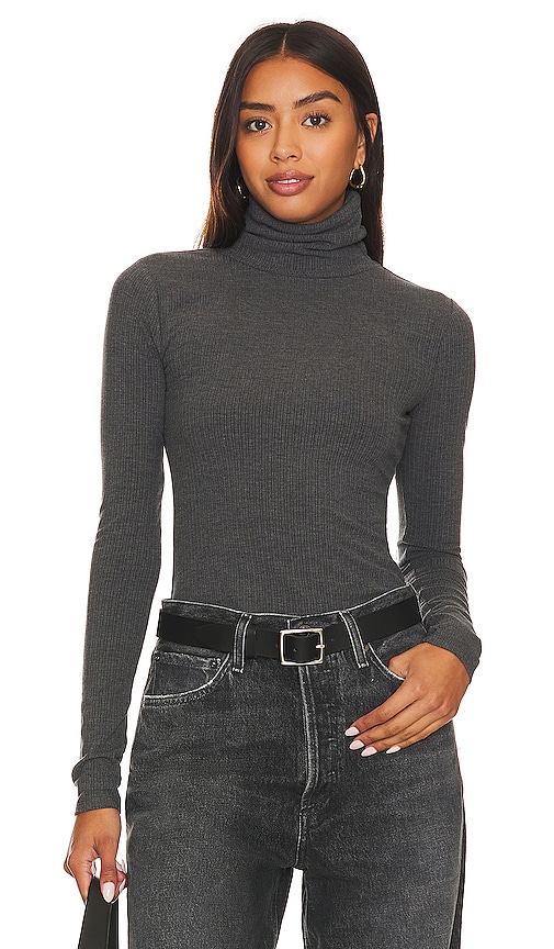 House Of Harlow 1960 X Revolve Peyton Turtleneck In Charcoal