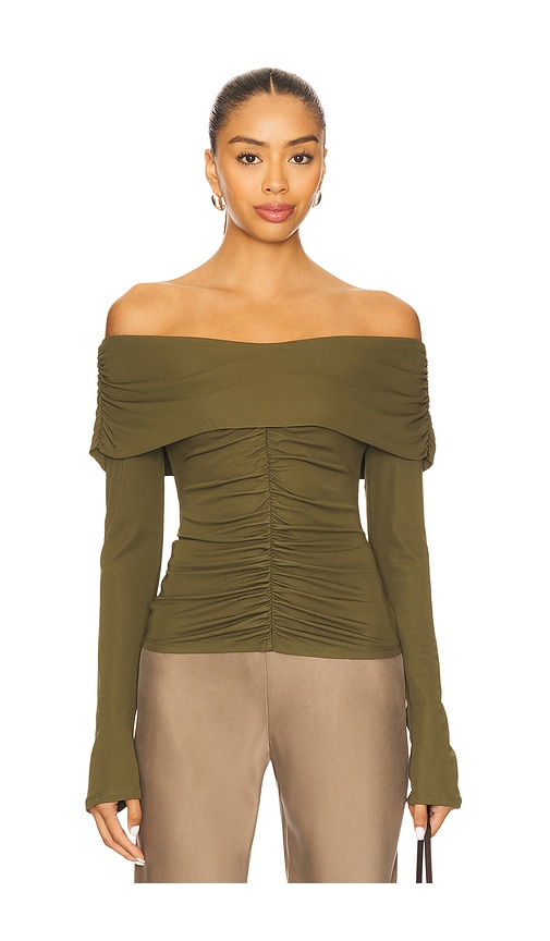House Of Harlow 1960 X Revolve Suki Top In Green