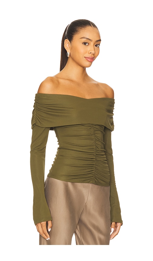 House Of Harlow 1960 X Revolve Suki Top In Green