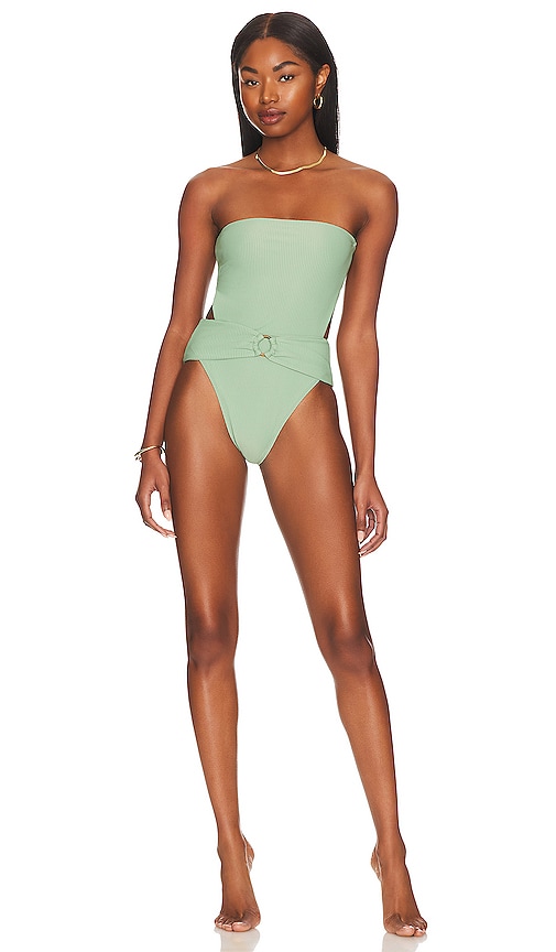 House Of Harlow 1960 X Revolve Boston One Piece In Olive Green