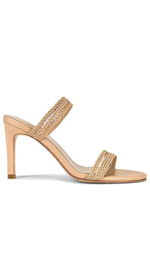 Shop House Of Harlow 1960 X Revolve Cleo Braided Strappy Sandal In Beige