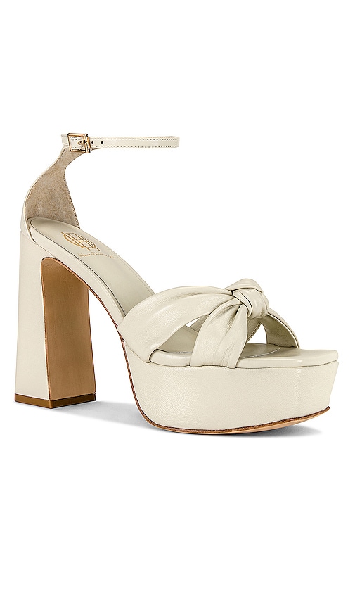 Shop House Of Harlow 1960 X Revolve Jin Platform In Ivory