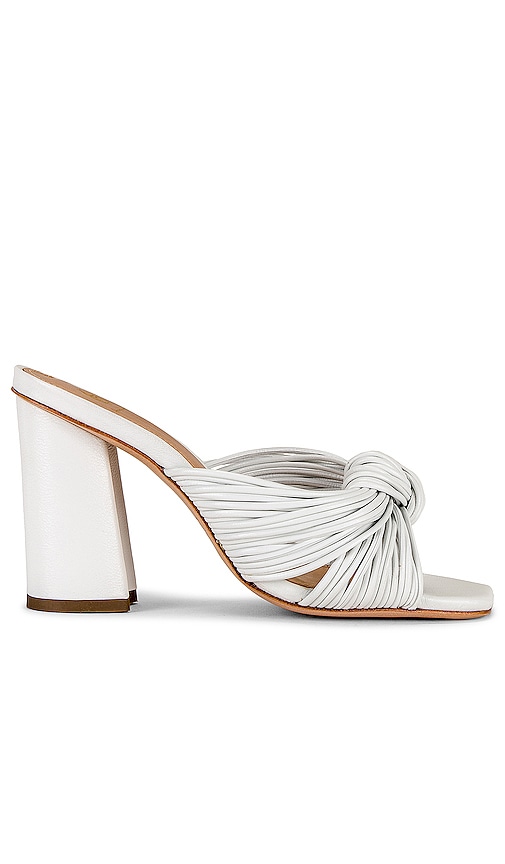 House Of Harlow 1960 X Revolve Multi Strap Knotted Sandal In White