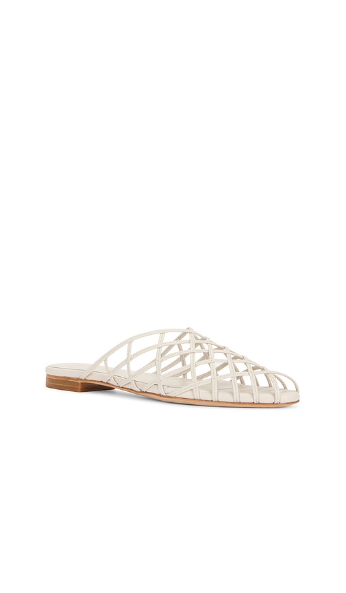 Shop House Of Harlow 1960 X Revolve Nina Flat In Bone