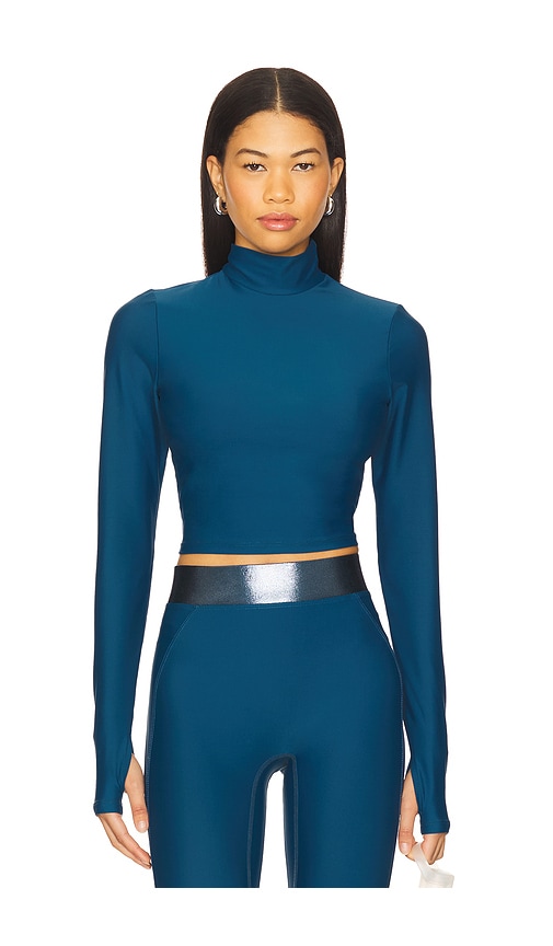 Heroine Sport Long Sleeve Mock Neck Top