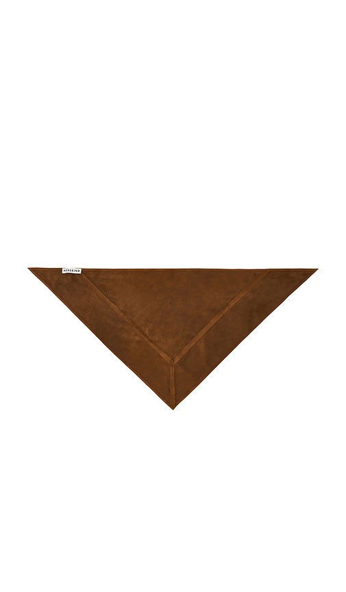  Herskind Bandana In Man Made Laether With Silver-tone Metal Hardware. 