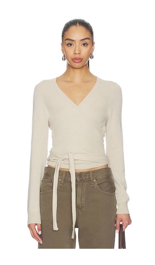 HERSKIND Ballerina Knit Wrap Blouse