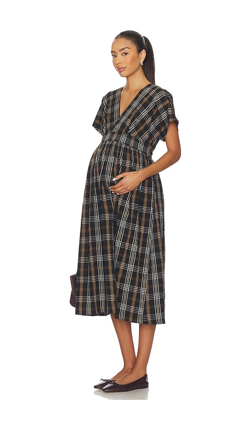 Hatch The Autumn Plaid Carolina Dress In Multi