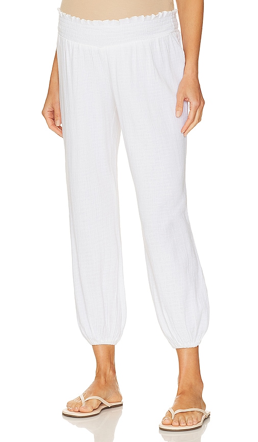 HATCH Beach Pant in White