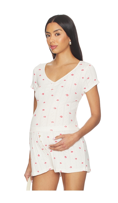 Hatch The Pointelle Sweetheart Tee