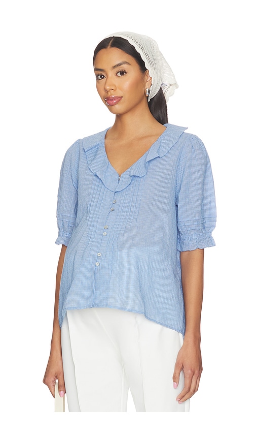 HATCH The Plaid Lou Lou Nursing Blouse | Thumbnail 3