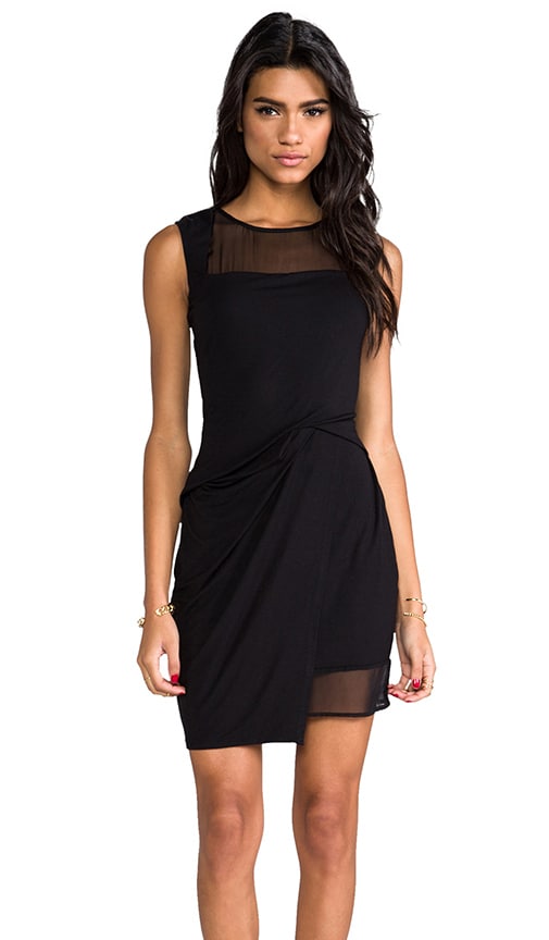 Silk Layered Mini Dress