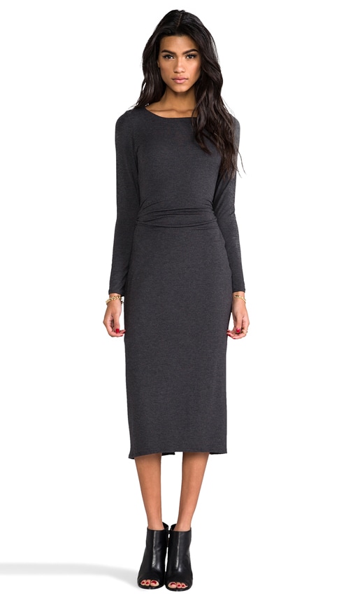 Open Back Midi Dress