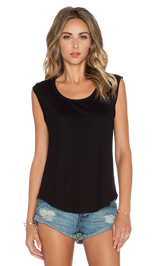 Roll Sleeve Top