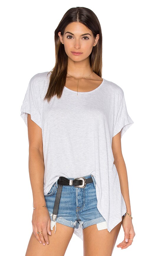 Boxy Swing Hem Tee