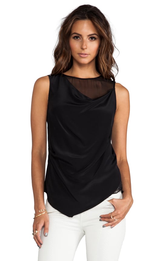 Asymmetric Cowl Top