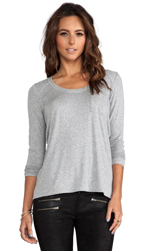 Long Sleeve Cross Back Tee